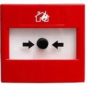 تصویر شستی اعلام حریق سنس Push fire alarm