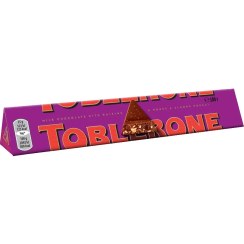 تصویر شکلات تابلرون شيری با طعم عسل و بادام و کشمش بسته 100 گرم TOBLERON مدل Fruit & Nut Toblerone Chocolate Fruit & Nut 100gr