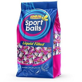 تصویر آدامس بادکنکی توپی شوکوپارس بسته ۱۰۰ عددی 