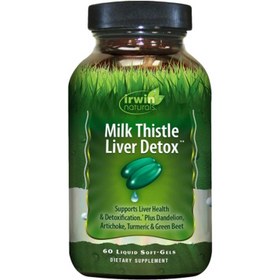 تصویر قرص خار مریم اروین نچرالز Irwin Naturals Milk Thistle 