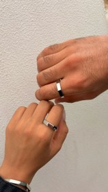 تصویر انگشتر ست کاپلی مدل سون 