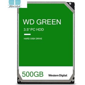 تصویر هارد اینترنال 3.5 اینچ وسترن دیجیتال Green 500GB ریفربیشد Western Digital Green 500GB 64MB Buffer Refurbished HDD