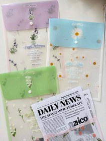 تصویر پوشه A4گلکلی 