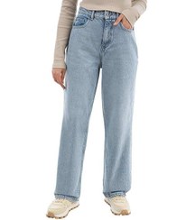 تصویر شلوار جین زنانه راسته آبی سرژه Serge کد 221177 