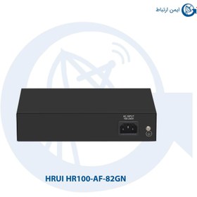 تصویر سوئیچ 8PoE پورت HRUI مدل HR100-AF-82GN HRUI PoE HR100-AF-82GN