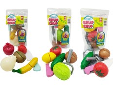 تصویر اسباب بازی برشی میوه و سبزیجات سایز کوچک مدل ۱۱۲۱ 