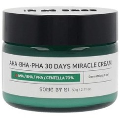 تصویر کرم ضد جوش و لایه‌بردار پوست ۳۰ روزه میراکل سام بای می SOME BY MI AHA BHA PHA 30 Days Miracle Cream