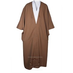 تصویر عبای اعلای چهارفصل قهوه ای روشن 