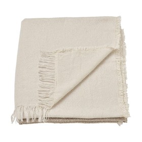 تصویر پتو مسافرتی ایکیا مدل GUNNEMOR IKEA GUNNEMOR Throw, off-white/grey-beige