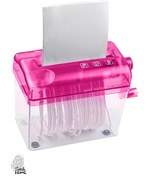 تصویر دستگاه کاغذ خرد کن دستی خانگی و اداری 