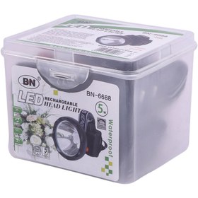 تصویر چراغ قوه پیشانی شارژی BN BN-6688 Rechargeable headlight BN BN-6688