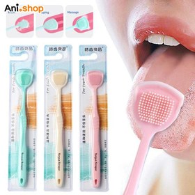 تصویر مسواک زبان 