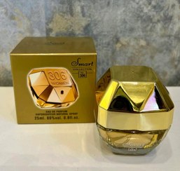 تصویر عطر ادوپرفیوم زنانه اسمارت کالکشن مدل لیدی میلیون حجم ۲۵ میلی لیتر 