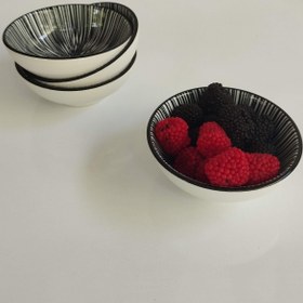 تصویر پیاله مزه خوری طرح خطی برند دنی هوم 