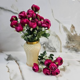 تصویر بوته گل پیونی مصنوعی 