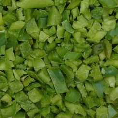 تصویر فلفل دلمه ای سبز منجمد فله ای بهفرین 