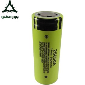 تصویر باتری لیتیوم یون 3.7V 5000mAh 26650A پاناسونیک | سرتخت 