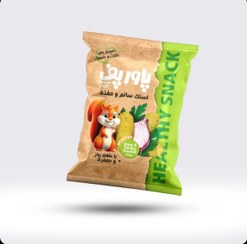 تصویر پفک سویق پاورپف طعم پیاز جعفری 