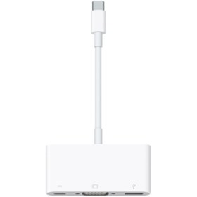 تصویر مبدل Apple USB-C to VGA Multiport Adapter MJ1L2 Apple USB-C to VGA Multiport Adapter MJ1L2