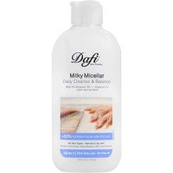 تصویر محلول پاک کننده آرایش پوست خشک Dafi Milky Micellar 