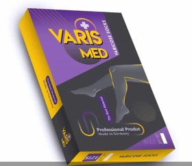 تصویر جوراب واریس Varis med زیر زانو (باضمانت میراژ) 