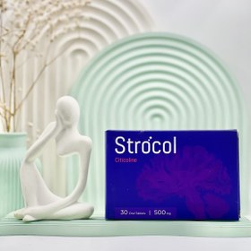 تصویر ویال استروکل سیتی کولین 1000 میلی گرم Strocol Citicoline 1000Mg Oral Vials