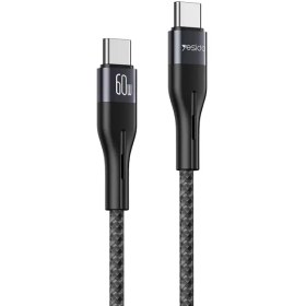 تصویر کابل شارژ تایپ سی به تایپ سی یسیدو مدل CA156 yesido CA156 usb-c to usb-c