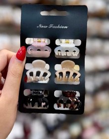 تصویر کلیپس کارتی 6 عددی 3cm 