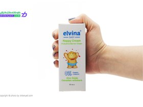 تصویر کرم محافظ پای کودک 40 میل الوینا Elvina Nappy Cream