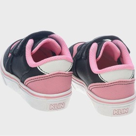 تصویر کفش ورزشی بچگانه با بند چسبی و لبه کوتاه برند klin Kids Velcro Low Top Sneakers