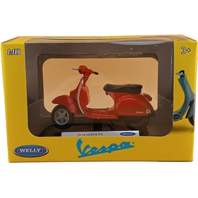 تصویر ماکت موتور وسپا 1:18 ویلی Vespa Vespa PX