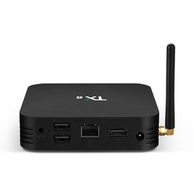 تصویر اندروید باکس TX6مدل DUAL WIFI Set Top Box ظرفیت 64 گیگابایت 