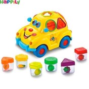 تصویر اسباب بازی ماشین فولوکس موزیکال Hola Toys ا baby car toy code:516/20 baby car toy code:516/20