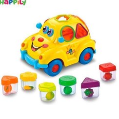 تصویر اسباب بازی ماشین فولوکس موزیکال Hola Toys baby car toy code:516/20