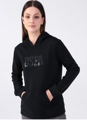 تصویر سویشرت بند دار طرح دار زنانه | یو اس پولو U.S. Polo Assn. 5002935297 
