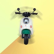 تصویر موتور شارژی طرح موتور وسپا ایتالیایی Vespa