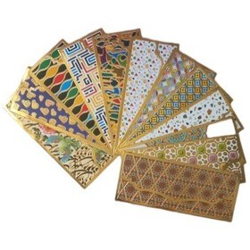 تصویر پاکت پول طلاکوب 