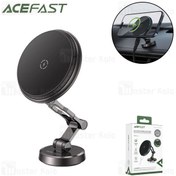 تصویر هولدر و شارژر بی سیم مگنتی ایس فست مدل D30 توان 15 وات ACEFAST Holder D30