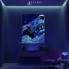 تصویر تابلو شاسی انیمیشن سالیوان و دختر کوچولو A1 