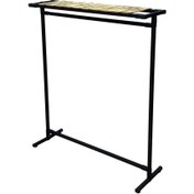 تصویر رگال لباس ایستاده چوبی مدل ۱۱۷ 