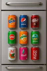 تصویر مگنت یخچالی خوشمزه 