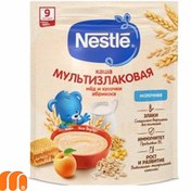 تصویر سرلاک نستله Nestle مناسب 9 ماه به بالا با طعم عسل و زردآلو و غلات 200 گرم 