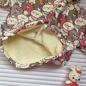 تصویر کاپشن مخمل (سایز 35- 40) مدل k کد 14340 