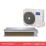 تصویر داکت اسپلیت اینورتر زانتی ZMDA-42HD1RANB Duct split inverter ZMDA-42HD1RANB