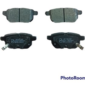 تصویر لنت ترمز عقب جک S3 کد 24610 جهان لنت brake pads for cars