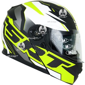 تصویر کلاه کاسکت فک متحرک بلوتوث دار راپیدو BYW 950 Z Bluetooth motorcycle helmet BYW 950 Z