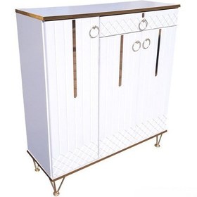 تصویر جاکفشی مدرن چوبی 