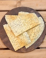 تصویر نان خشک کتوژنیک بر پایه ی آردبادام حاوی دانه چیا و سبزیجات معطر(وزن متنوع)200گرم دونوع بسته بنددی - بسته بندی پلاستیک مقاوم جهت ماندگاری بیشتر 