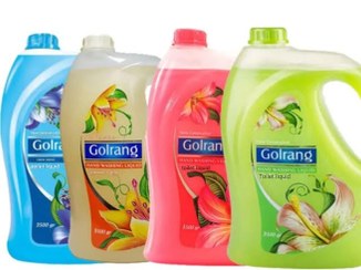 تصویر مایع دستشویی گلرنگ صدفی 3.5 لیتری 