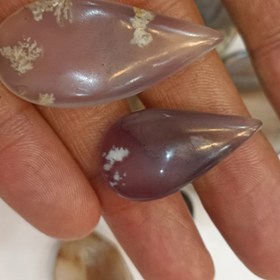 تصویر مدال عقیق طبیعی 